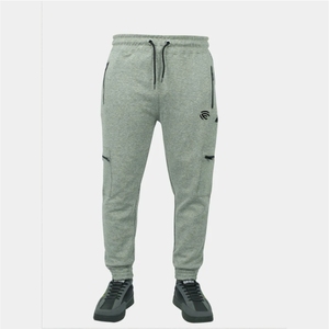 PANTALONES DEPORTIVOS GRIS CON CIERRE PARA HOMBRE - Product Image 6