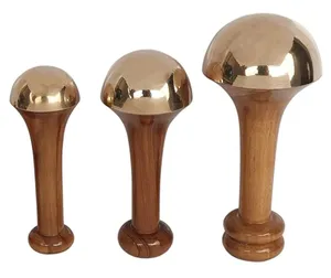 Bâton de massage ayurvédique Kansa à bas prix pour le visage, le corps, la thérapie et les soins de beauté naturels - Product Image 2