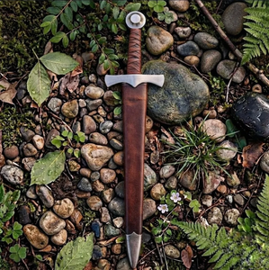 LEGACY BLADES ดาบจำลองตัวละครจากภาพยนตร์/ทีวี ทำด้วยมือจากเหล็กกล้าไร้สนิม ติดผนังแนวตั้ง ของตกแต่งผนังโลหะสมัยใหม่ ของสะสม - Product Image 6