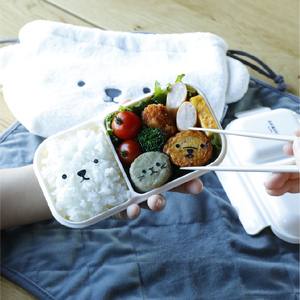 Leakproof Kids Bento Lunch Box 400ml, BPA-Free <b>Plastic</b>, Dome Lid, Microwave Safe, Cute <b>Animal</b> Design Food Container - Product Image 5