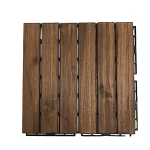 Azulejos de madera de Acacia entrelazados, venta al por mayor, baratos