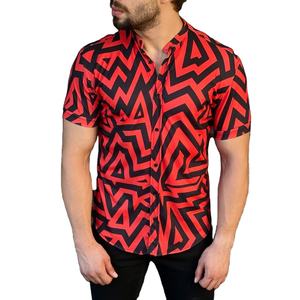 Camisa de verano para hombre de manga corta al por mayor OEM de alta calidad Casual 100% algodón precio barato Casual Venta caliente al por mayor OEM - Product Image 6