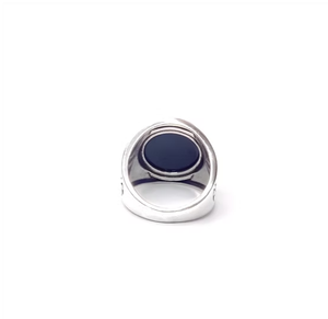 Anillo de Ónix Elegante Hecho a Mano por Artesanos, Plata 925 Antideslustre, Anillos Solitarios Finos Tallados, Precio al por Mayor - Product Image 4