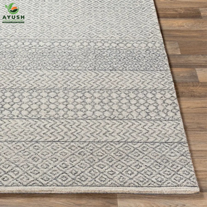 Tapis élégant tissé à la main, tapis en laine tufté à la main pour salon, chambre et maisons modernes - Product Image 2