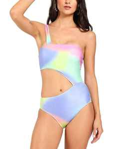Maillot de bain tendance pour femme, bikini taille haute deux pièces à bretelles réglables, idéal pour les vacances en bord de mer et la piscine - Product Image 2