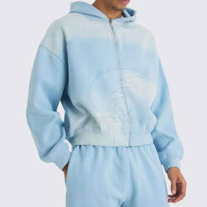 Conjunto deportivo informal para hombre, estilo desgastado por el sol, de dos piezas, cómodo, de tela de algodón suave, estilo urbano, para gimnasio y uso diario. - Product Image 6