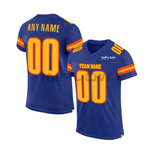 Camiseta de Fútbol Americano de Alta Calidad, con Nombre y Número Cosidos, Transpirable, Suave, Deportiva, de Malla, para Hombres, Mujeres y Niños - Product Image 1