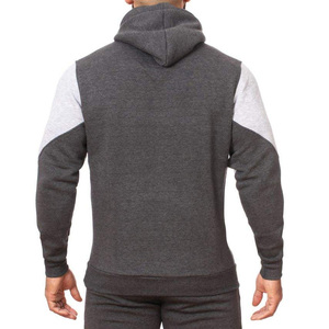 Sudadera con Capucha para Hombre, Manga Raglán, Bloques de Color, Estilo Casual, Tejido de Punto, Bolsillo Frontal con Logotipo, Corte Regular, Otoño, Servicio OEM - Product Image 3