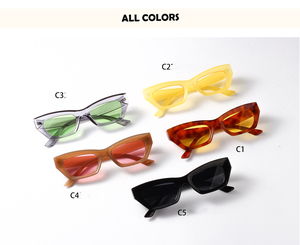 Lmamba 95190, Gafas de Sol Unisex de Alta Calidad con Diseño Moderno, Logotipo Personalizado de Marca, Estilo Vintage Ojo de Gato, Tendencia Urbana - Product Image 4