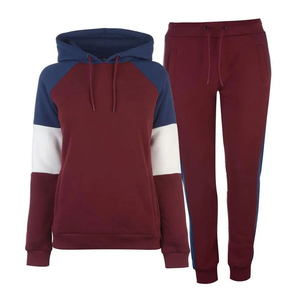 Women's Plus Size Solid Tracksuits 100% Cotton Quick Dry Breathable Eco-Friendly <b>Hooded</b> Drawstring Closure Streetwear Style - Product Image 1