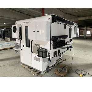 500KG Aluminum Pickup Truck <b>Bed</b> Camper Lightweight <b>Slide</b> In Camping Trailer Off Road Travel Camper with Bathroom Module - Product Image 2