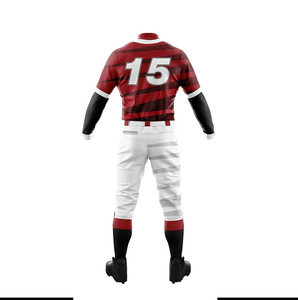 Este uniforme de béisbol de color personalizado de una fábrica OEM incluye servicio profesional y logotipo personalizado para los compradores. - Product Image 3