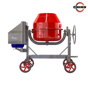 Venta caliente portátil 350L/450L Mini diésel y gasolina máquina mezcladora de concreto con motor de componentes de núcleo - Product Image 5