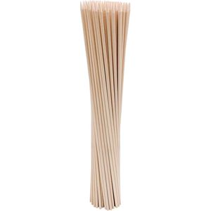 Spiedini in bambù naturale da 30 cm, diametro 4 mm, confezione da 100, per barbecue, frutta, cocktail, kabob, fontana di cioccolato, accessori per barbecue - Product Image 5