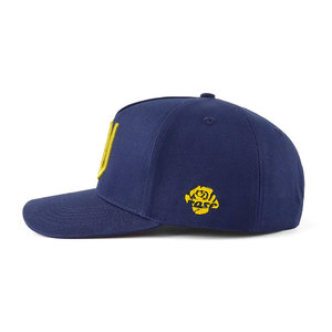 หมวกแก๊ปแบบ Snapback 5-6 แผง คุณภาพสูง วัสดุกำมะหยี่ คลาสสิก สำหรับผู้ชาย สวมใส่สบายๆ  โลโก้สั่งทำได้  ชุดกีฬา หมวกเบสบอล - Product Image 4