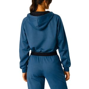 Sudaderas con Capucha Personalizadas OEM, 100% Algodón Grueso, Ropa Deportiva Urbana, Logotipo Personalizado para Mujer, Hombros Caídos, Bordado 3D - Product Image 2