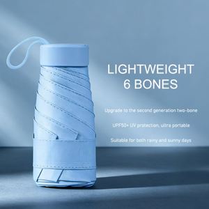 Customised Pocket Portable <b>Rainbow</b> Outdoor Umbrella for the Rain - Product Image 2