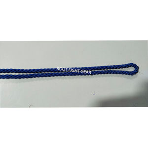 Cordón táctico de hombro de seda y algodón de primera calidad, color azul, hecho a medida con material personalizable - Product Image 6