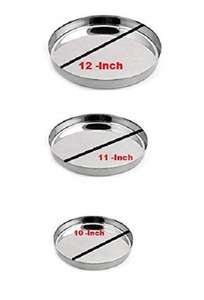 Assiettes Polies Rectangulaires Multi-Compartiments en Acier Inoxydable Bold Blossom à Six Grilles, Classiques, Écologiques et Lavables au Lave-Vaisselle - Product Image 5