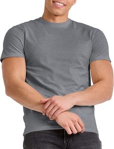 T-shirt pour homme en polyester écologique de qualité supérieure, léger, respirant, à séchage rapide, vêtements de sport décontractés, manches courtes, tee-shirt de performance - Product Image 5