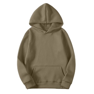 Sudadera con Capucha para Mujer, Talla Grande, Color Sólido, 100% Algodón Tejido, Ecológica, Personalizable, Elegante, Informal, de Invierno, de BD - Product Image 3