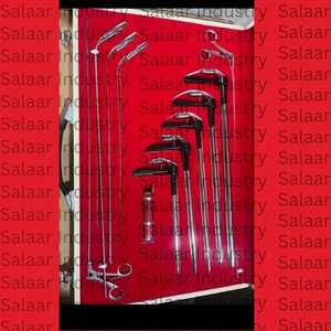 Support de tube de laryngoscope pour usage hospitalier, clip Hemolock pour laryngoscope ORL, instruments chirurgicaux manuels réutilisables en acier inoxydable, certifiés CE - Product Image 3