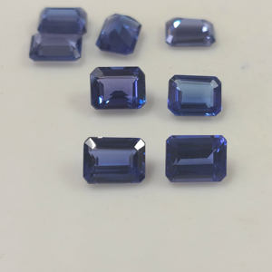 แทนซาไนต์สีน้ำเงินธรรมชาติ 8x6 มม. ทรงแปดเหลี่ยม คุณภาพดีที่สุด พลอยหลวมสำหรับทำเครื่องประดับ - Product Image 3