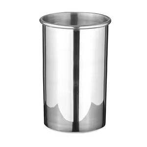 Poubelle en métal haut de gamme au profil élégant, idéale pour le salon, la chambre à coucher, la cuisine et le rangement - Product Image 4