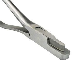 Pince à marquer les oreilles en acier inoxydable, type U/V, pour porcs, instrument vétérinaire - Product Image 6