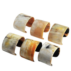 Juego de 4 Anillos para Servilletas con Forma de Cuerno, Redondos, de Alta Calidad, para Decoración de Mesa en Hoteles, Restaurantes, Bodas y Fiestas - Product Image 4