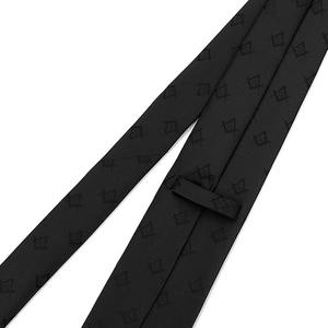 Corbata tejida para masón, corbatas de moda para hombre con el escudo y la compás de los masónicos, lavar a mano en agua fría - Product Image 2