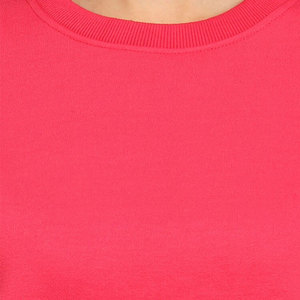 เสื้อสเวตเชิ้ตผู้หญิงสั่งทำขายส่งสำหรับฤดูใบไม้ร่วงและฤดูหนาว สีพื้น คอกลม ระบายอากาศได้ดี ผ้าฝ้าย 100% กันลม คุณภาพสูง - Product Image 5