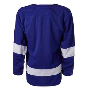 Maillot de hockey respirant à manches longues et lacets pour homme, haut de sport athlétique pour adulte, uniforme d'équipe de hockey sur glace - Product Image 4