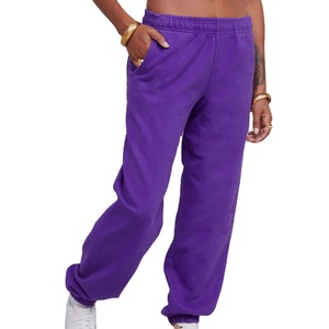 Pantalones Deportivos Casuales Ligeros para Mujer, Logotipo Personalizado Impreso, Nuevo Diseño, Cintura Media, Lisos en Morado 2026 - Product Image 4
