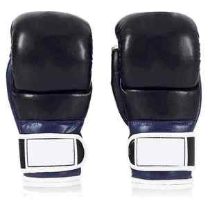 Guantes de Entrenamiento de MMA de Piel Sintética PU, Duraderos, Gruesos, de Alta Calidad, Personalizados OEM, de Medio Dedo, para Boxeo y Entrenamiento de Combate - Product Image 3