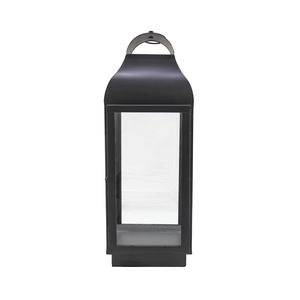 Juego de 2 Faroles Más Vendidos en Nuevo Acabado Negro Mate en Tamaños Grande y Pequeño para Decoración del Hogar, Exteriores y Jardín - Product Image 6