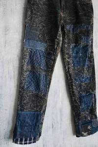 Jeans de Mezclilla Vintage para Mujer, Corte Regular, Cintura Media, Cinco Bolsillos, Lavado Desgastado, Pantalones de Algodón de Longitud Completa - Product Image 6