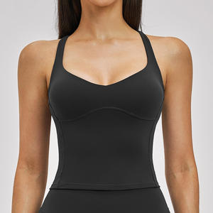 เสื้อกล้ามออกกำลังกายผู้หญิงคุณภาพสูง ขายดี สำหรับฟิตเนสและกีฬา - Product Image 3