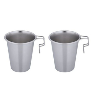 Vintage Stainless Steel Mug Wholesale Custom Engraved Insulated Coffee Tumbler with Handle Metal Cup <b>Bulk</b> Metal Drinkware - Product Image 2
