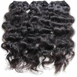 Raw Indian Curly Hair Bundles 100% Virgin Human Hair Wefts, Natural Texture, Unprocessed - Product Image 2