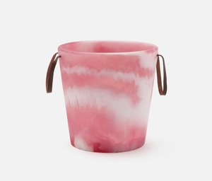 Seau à glace en résine fait main pour vin, motif moderne, idéal pour la maison, l'hôtel, le bar, les fêtes, incluant tube à glace, bouteilles de rangement et bocaux. - Product Image 2