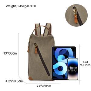 Bolso tipo bandolera de estilo táctico – Mochila de tela resistente para pecho y hombro - Product Image 2