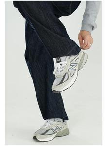 Pantalon en jean décontracté pour homme, style vintage, haute qualité, design personnalisé, tissu polyester/coton lavé, collection été – Grande Vente - Product Image 4