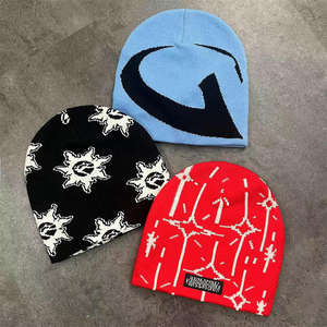 Gorro de Invierno Reversible con Calefacción, Gorros Tejidos Cálidos y Modernos, Gorros Personalizados con Logotipo y Estampado para Hombre y Mujer, Ropa Urbana de Alta Gama - Product Image 2