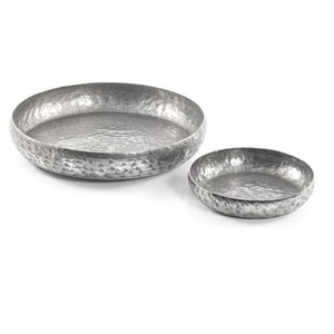 Nuevo Producto 2026, Frutero con Acabado Dorado y Negro, Diseño Atractivo, Tazón Metálico para Servir Aperitivos y Postres - Product Image 2