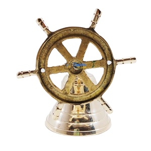 High Quality Brass Large Door Bell New Design <b>Decorative</b> <b>Nautical</b> Ship Bell Wholesale Price Hanging Wall Bells - Product Image 2
