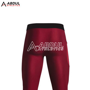 Leggings de compresión de cintura alta con diseño elástico y soporte, ideales para el gimnasio, entrenamiento, correr y uso diario activo. - Product Image 5