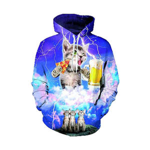 Sudaderas con Capucha al por Mayor, Diseño Personalizado, Impresión Gráfica en 3D por Sublimación, para Niños - Product Image 3