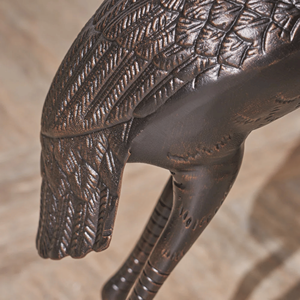 Bird Animals Rust-Resistant <b>Metal</b> <b>Garden</b> <b>Ornament</b> Statue - Product Image 3