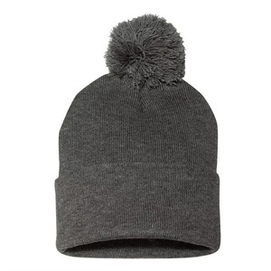 Gorro de Punto con Pompón para Hombre, Cálido, Térmico, Elástico, para Invierno, para Mujer y Niños - Product Image 1